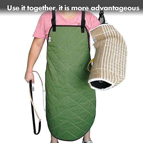 PET ARTIST Dog AntiGrab Scratch Training Apron for Work Dogs Training