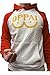 One Punch Man Hoodie Saitama Oppai Sweatshirt Cosplay Costume Hooded Jacket Outfit Coat,Unisex: Large,Red