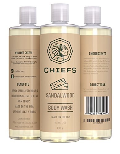 natural body wash for men
