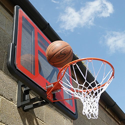 BEEBALL ZY020 NBA Size Basketball Hoop with Backboard, Flex Ring and