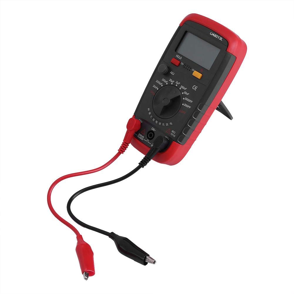 Photo 1 of Capacitance Meters, Digital Battery Powered Capacitan Capacitor Meter Tester 6013L LCD Display