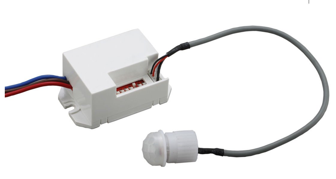 Mini PIR Motion Sensor Switch - 360 Degree Infrared Motion Detector Ceiling Universal Mounted - Led Suitable with 120/360 Detection Angle