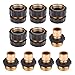 Hose Quick Connector,5 Set 10PCS 3/4 Inch Garden Hose Fitting Quick Connector Adapter Male and Female primary