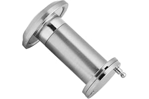 Fdit Zinc Alloy 220 Degree Door Viewer Peephole with Heavy Duty Rotating Cover Safety Door Viewer for 35mm-60mm Door(4#)