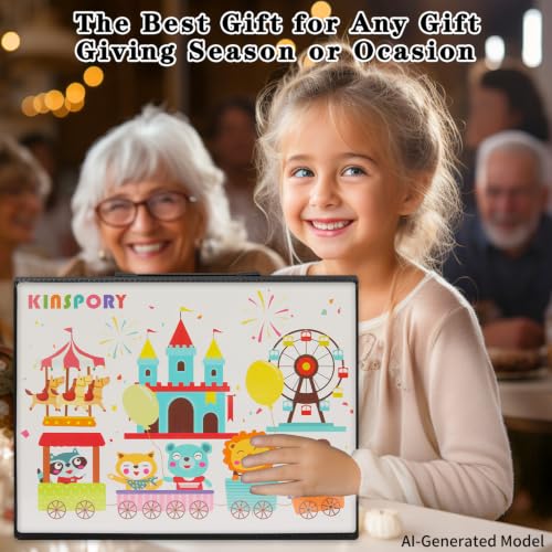 KINSPORY 290 Pieces Children's Painting Case, Drawing Games, Children's Paints, Drawing Pencils, Easel Painting