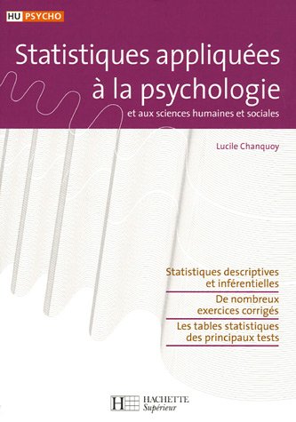 Statistiques appliquées à la psychologie et aux sciences humaines et sociales
