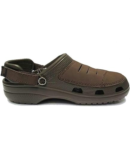 Amazon.com: Crocs Mens Yukon Fisherman Black 4 Medium  display picture 2