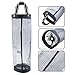 Plastic Bag Holder Sulimy Dispensers Folding Mesh Garbage Bags 2pcs Hanging Storage Bag Trash bags Holder Organizer Recycling Grocery Pocket Containers with 2 Hooks for Home and Kitchen Grey & Green