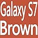 Samsung Galaxy S7 Leather Wallet Case with Credit Cards Slot and Metal Magnetic, Slim Fit and Heavy Duty, TAKEN DIRECT Plastic Flip Cover with Rubber Edge, for Women, Men, Boys, Girls Brown