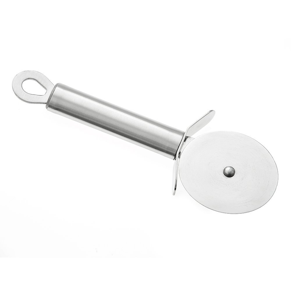 TAFOND Stainless Steel 2.4 inches Sharp Blade Pizza Cutter Wheel Nonstick Pastry Slicer with Sturdy Handle
