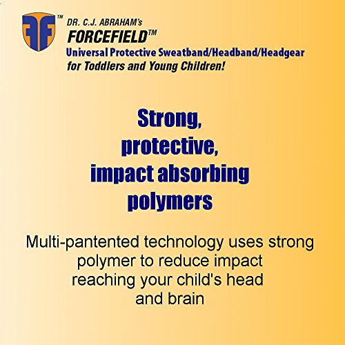 Toddler Safety Fall Protection Sweatband by Forcefield - Soft Helmet Head Gear Alternative - This is The one Children wear - Impact Certified Strong Protective Safety Reduces Impact up to 83% (Pink)