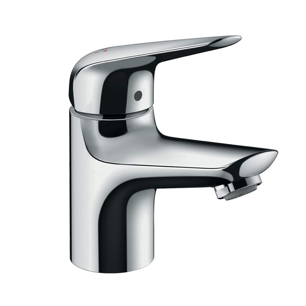 hansgrohe Novus Water-Saving Tap (Spout Height 70 mm Without Drainage Fitting) Chrome