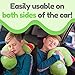Tulatoo Dinosaur Travel Pillow - The fiercest Travel Neck Pillow and Kids Travel Pillow - Can be Used as a seat Belt Pillow for Kids, Kids car Neck Pillow, Seatbelt Pillow