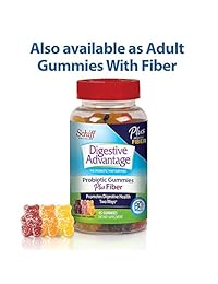 Digestivo ventaja Superfruit mezcla Probiotico Gummies, 90 Count