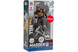 MCFARLANE TOYS McFarlane Madden NFL 18 Ultimate Team Series 2 Le'Veon Bell Pittsburgh Steelers Color Rush Chase Variant