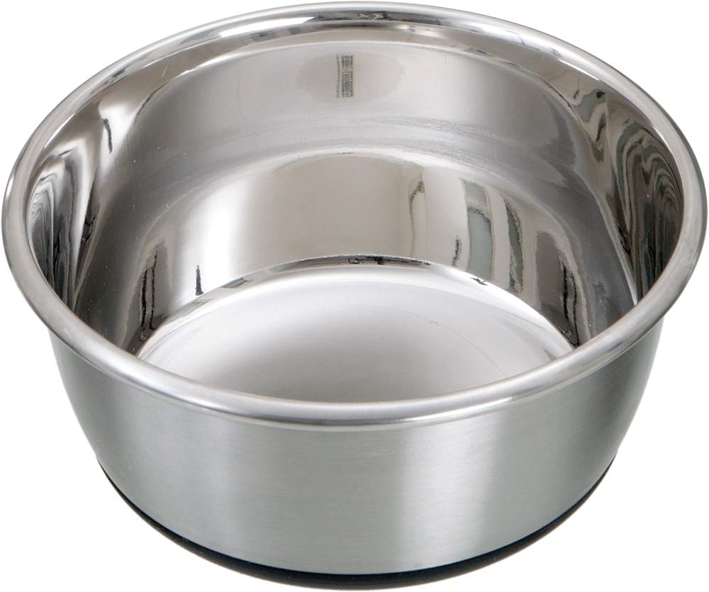 Karlie Stainless Steel Selecta Dog Bowl, 25 cm 3650 ml, Small, Silver