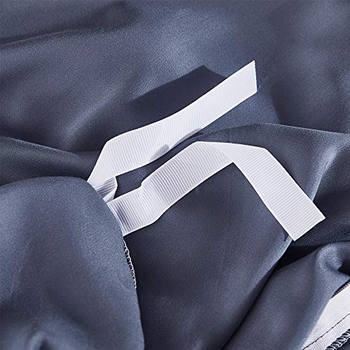 Dornroscn Cooling Bamboo Duvet Cover for Weighted Blanket Removable