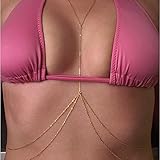 Joylive Sexy Simple WomensGold/Silver Double Belly Waist Chain Necklace Bikini Beach Harness