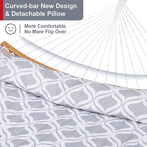 Mansion Home Free Standing Hammocks,12 Ft, Heavy Duty 450 lbs, Hammock