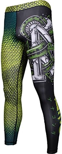 Newaza Apparel Anaconda Spats - Green - Medium