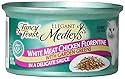 Fancy Feast Medley White Meat Chicken Florets Cat Food, 3 oz