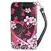 Galaxy Alpha Case, Galaxy Alpha Wallet Case, Customerfirst PU Leather Wallet Stand Magnetic Cover Case for Samsung Galaxy Alpha G850F (Love Hearts)