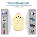Bluetooth Earbud, GRDE Wireless Bluetooth Earpiece Mini Invisible Earphone Car Headphone with Mic and Magnetic USB Charger for iPhone 8 iPhone 7 Plus Samsung S8 Note8 Galaxy S9 Cell Phones (khaki)