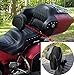 AUFER Detachable Adjustable Plug-in Driver Backrest + Mounting Kit, for Indian Chief Chieftain Roadmaster Springfield 2014-2018