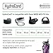 Gearproz HydroCord 1.0 Handle with Wide Mouth Ring and Carabiner, Compatible with 12-64 oz Water Bottles, Hydroflask 1.0, Iron Flask, Thermoflask & Wide Mouth 2.28