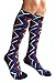 A-Swift Compression Socks (1 pair) for Women & Men (Ziggy, L/XL)