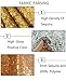 ShinyBeauty 12x108-Inch Sequin Table Runner Pink Gold 1 Piece