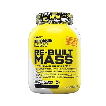 Buy Gnc Beyond Raw Re Built Mass Powder 2 17 Kg Chocolate Online At Low Prices In India Amazon In