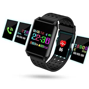 Rastreador de fitness, Hizek Smartband Wearable Waterproof ...