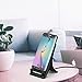 Tesla's Wireless Charger for iPhone X iPhone 8 iPhone 8 Plus, Fast QI Wireless Charging Pad Stand for Samsung Galaxy Note 8 S8 Plus S8+ S8 S7 S7 Edge Note 5