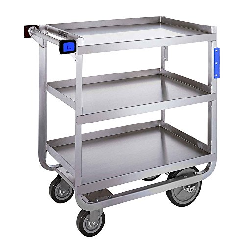 Lakeside 744 Stainless Steel Utility Cart; 700 Lb Capacity, 3 Shelf, 21"X33" - Thumbnail 5