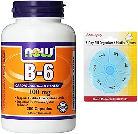 AHORA vitamina B6 100 mg, 250 cápsulas