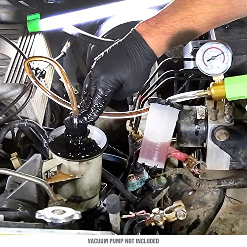 OEMTOOLS 27311 Power Steering and Brake Bleed Adapter Kit, Works w/Hand