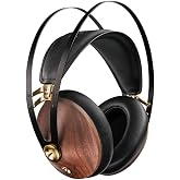 MEZE AUDIO | 99 Classics Second Gen | Wooden Closed-Back Headphones for Audiophiles | Gaming | Podcasts | Wired Over-Ear Headphones with 3.5 mm to USB-C Adapter and Self-Adjusting Headband