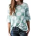 vermers Clearance Sale ! Women T-Shirt Fashion Polka-Dot Bell Blouse Flare Sleeve Tops
