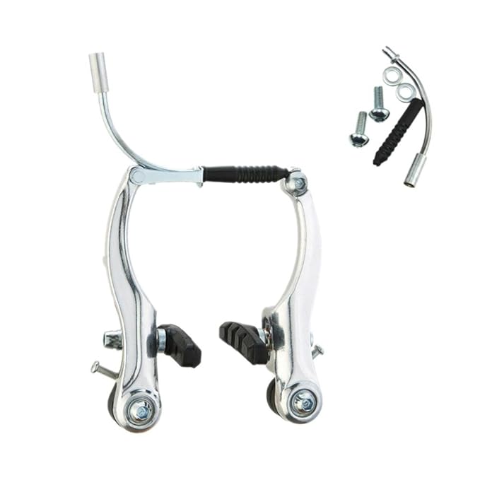 fahrrad v brake bremskörper bremsen set aluminium schwarz felgenbremse bremsen