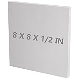 6061 T651 Aluminum Sheet Metal 8" x 8" x