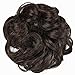 FESHFEN Synthetic Hair Bun Extensions Messy Hair Scrunchies Hair Pieces for Women Hair Donut Updo Ponytailthumb 1