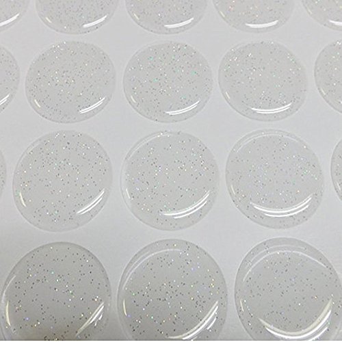 Glitter Epoxy Stickers Epoxy Adhesive Seal Stickers for Bottle Cap and