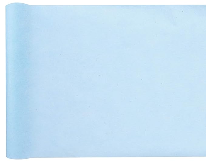 Santex 5696 Tischläufer, Himmelblau, 30 cm x 25 m, 1 Rolle