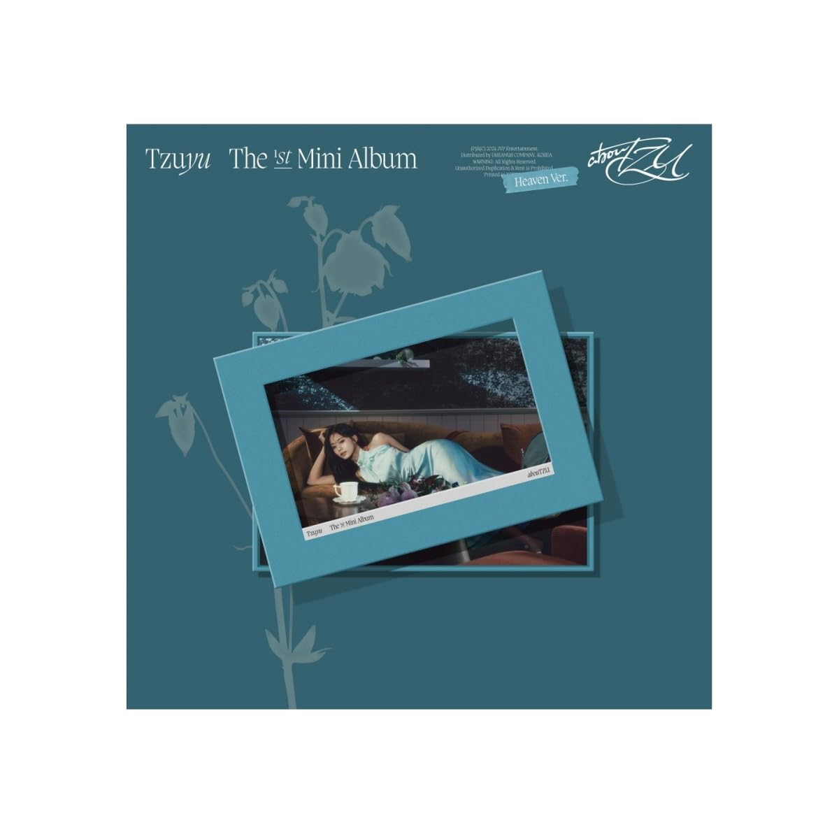 Tzuyu TWICE - abouTZU [Heaven ver.] Album+Pre-Order Gift