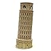 Runsong Creative 3D Puzzle Paper Model Leaning Tower of Pisa DIY Fun & Educational Toys World Great Architecture Series, 16 Pcs