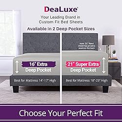 Deep Pocket Queen Fitted Sheet