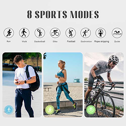 MuGo Smart Watch, IP67 Swimming Waterproof, Activity Tracker with 1.4