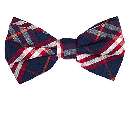 5 PC Mens Assorted Pattern Pre-Tied Adjustable Neck Tie Bowties (A-01-1)