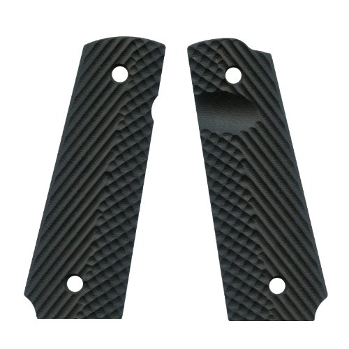 VZ Grips Operator II Compact Size 1911 Gun Grip, Black